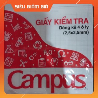 GIẤY KIỂM TRA CAMPUS Ô LY