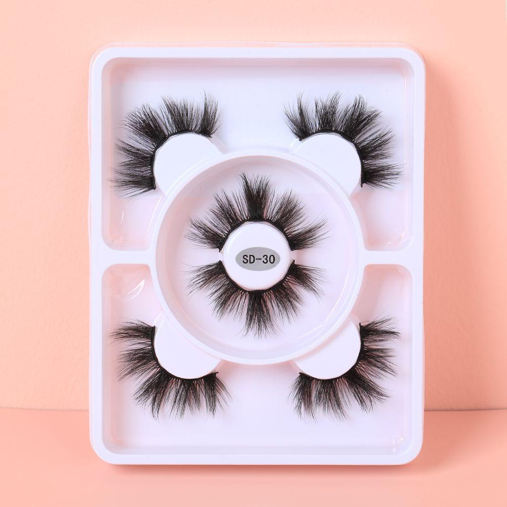 Set 3 Cặp Lông Mi Giả Nhiều Lớp Handmade MIH SKONHED