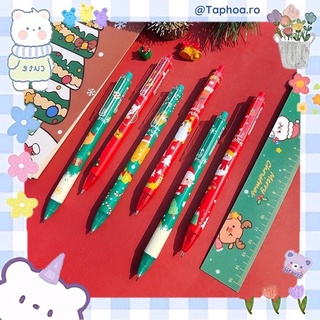 Bút bi hoạt tiết giáng sinh 🎄🎅
