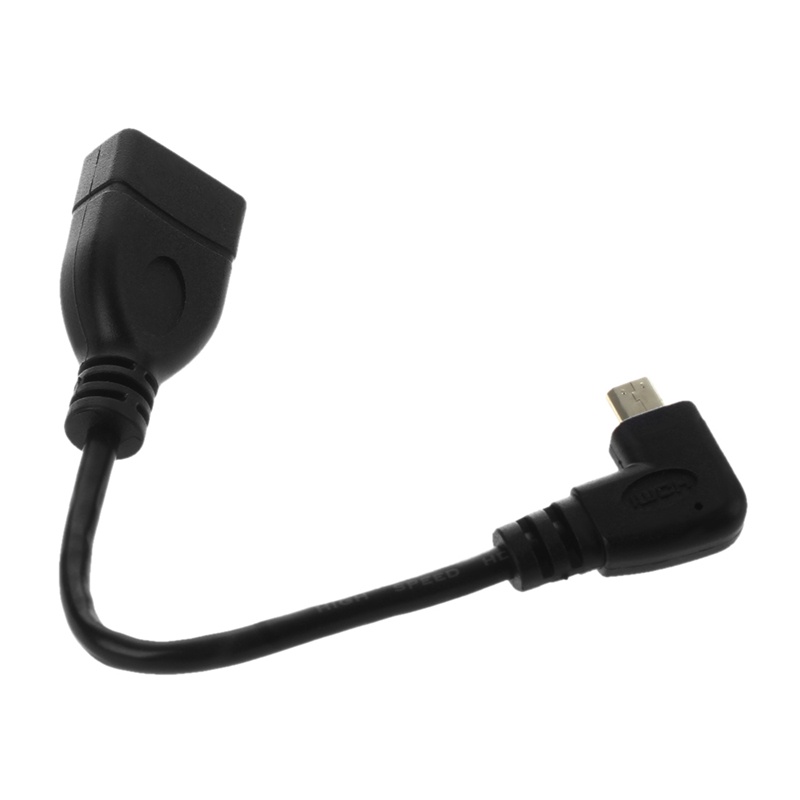 Dây cáp chuyển đổi 90 độ micro- HDMI dài 17cm