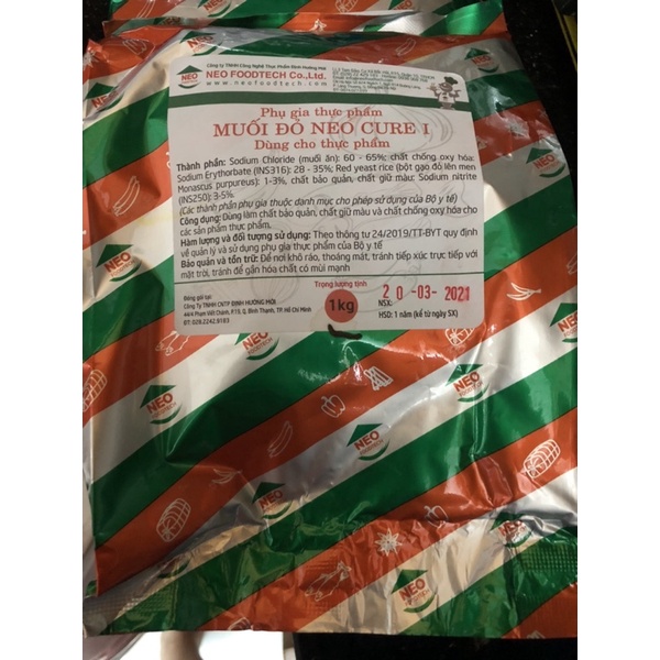 Muối đỏ Neo food Tech 100gr