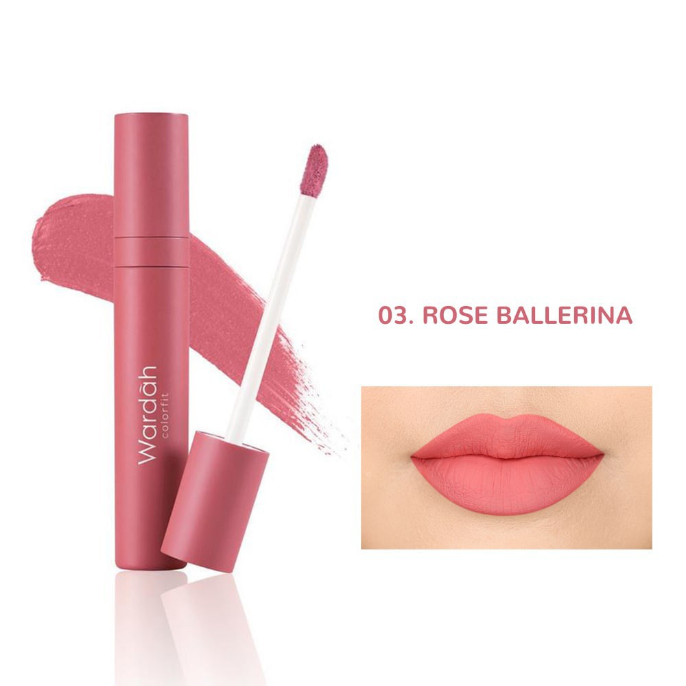 (Hàng Mới Về) Son Lì Wardah Colorfit Chất Son Mịn Như Nhung | BigBuy360 - bigbuy360.vn