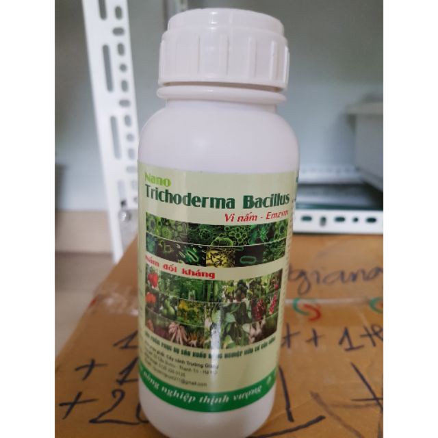 [SIEURE] Nấm Đối Kháng Trichoderma Bacillus chai 500ml hàng đẹp, phân phối chuyên nghiệp.