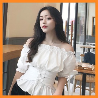 Sơ mi nữ kiểu trễ vai  [TTBK]