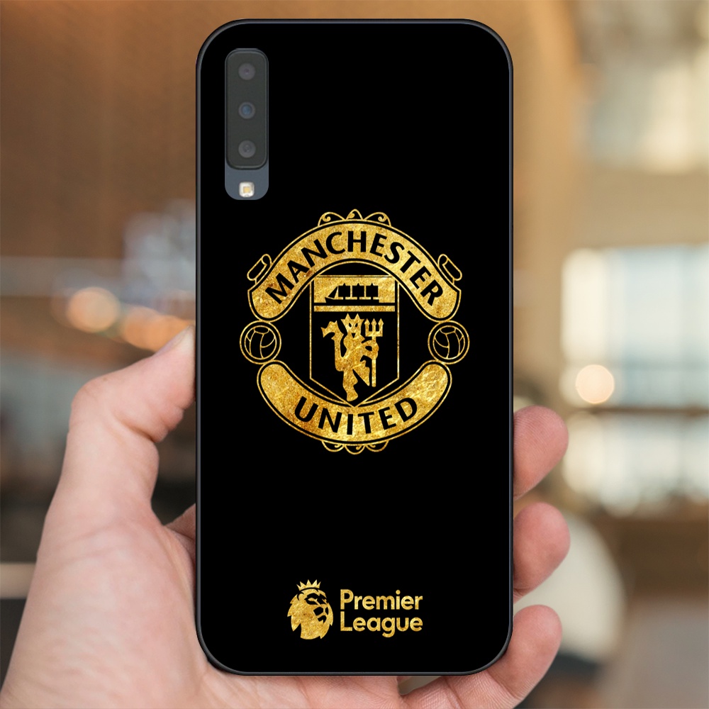 Ốp lưng Samsung A7 2018 viền đen in hình MU Manchester United