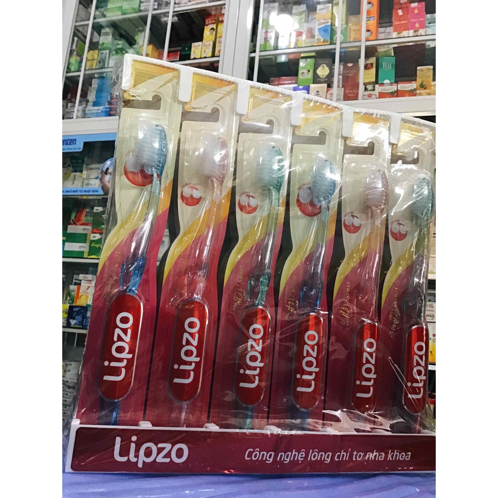 bàn chải đánh răng Lipzo ruby sensi