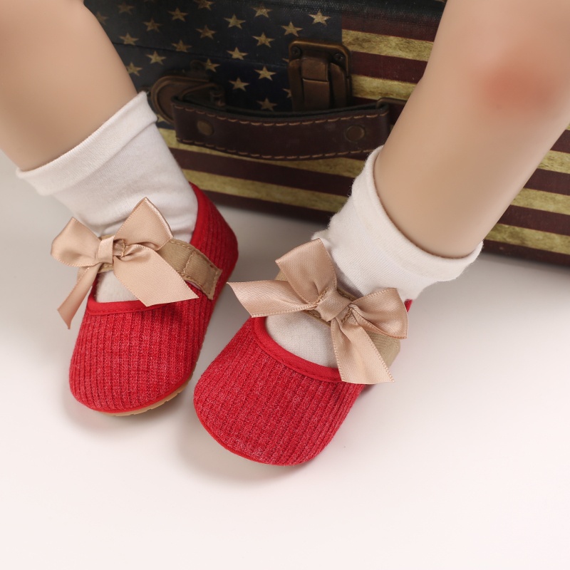 Giày búp bê VALEN SINA đế mềm chống trượt cho bé gái 0-18 tháng tuổi