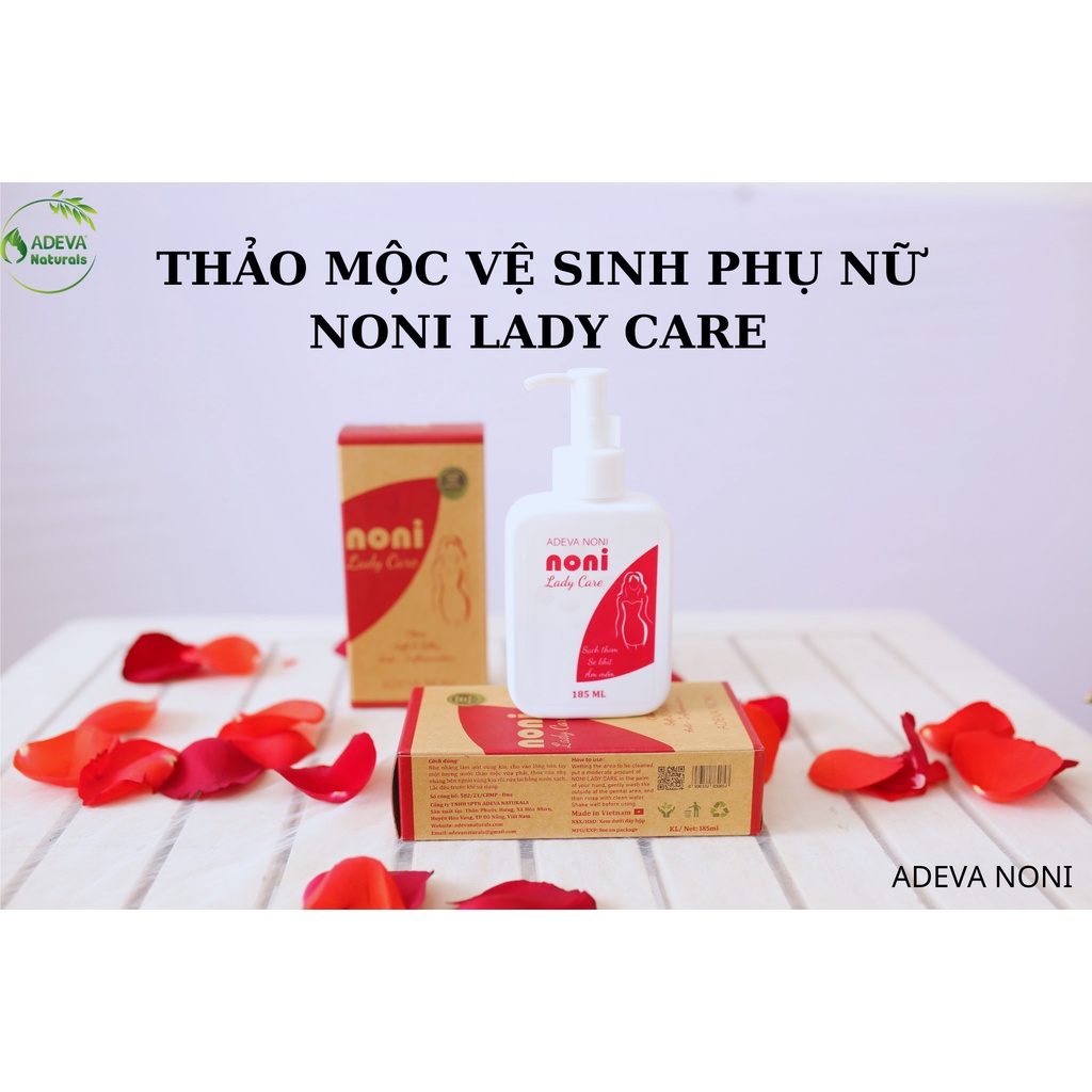 Dung dịch vệ sinh phụ nữ - Noni Lady Care - Giảm viêm ngứa từ thảo mộc thiên nhiên 185 ml
