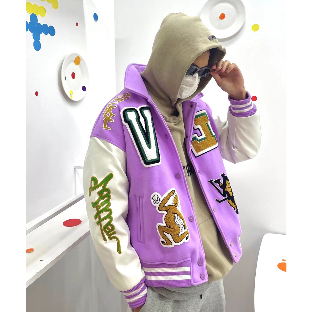 Áo Jacket Louis Vuitton Pinkyway FW22 ( Full Tag, mac,... )