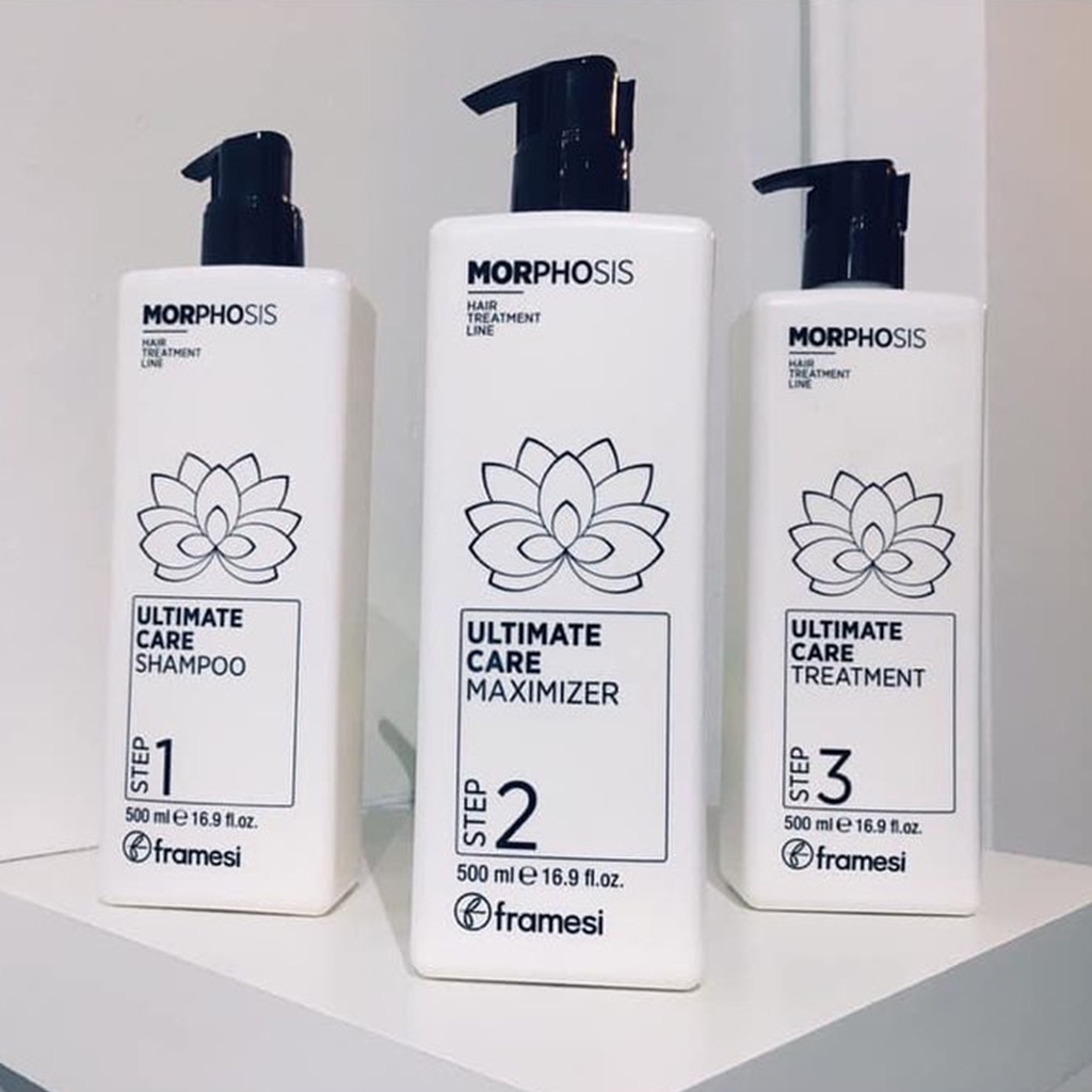 Dầu gội phục hồi tóc hư tổn chăm sóc dưỡng khô xơ uốn nhuộm duỗi - MORPHOSIS ULTIMATE CARE SHAMPOO 500ML Anta Nail