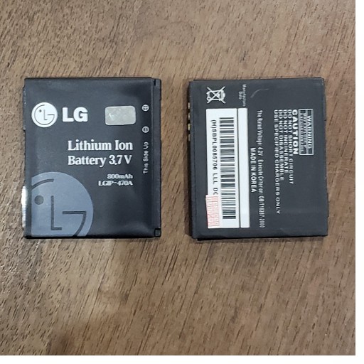 Pin LG LGIP-470A / KF750 / GD330 / LX570 / VX8610 / KG70 / KU970 / KE970 / KF600