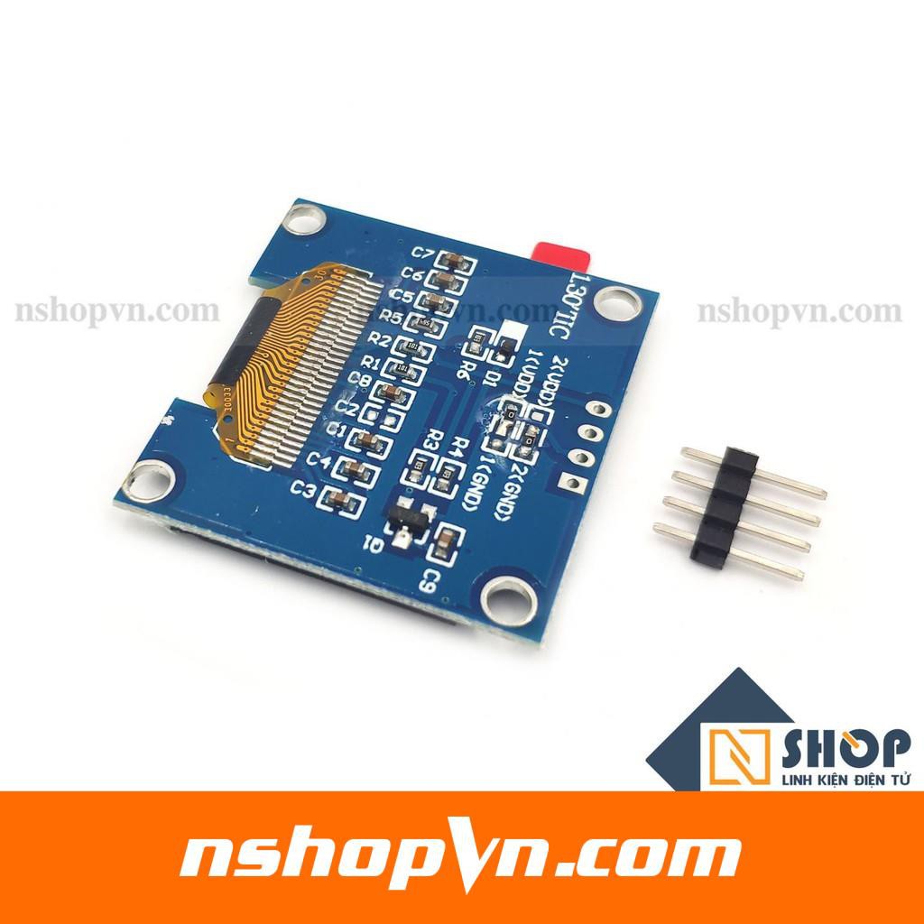 Màn Hình Oled 1.3 Inch Giao Tiếp I2C (blue)