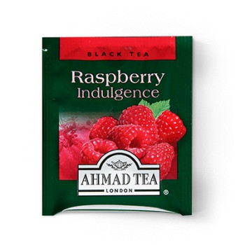 Trà Đen Túi Lọc Ahmad Raspberry Indulgence - Trà Ahmad Quả Mâm Xôi Hộp Giấy Bao Thiếc 40g