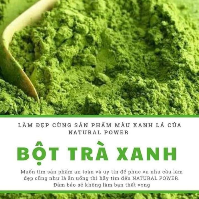 Bột Trà Xanh Natural Power