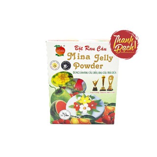Bột rau câu dẻo mina jelly trái dừa hộp 144g