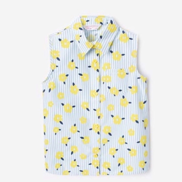 Áo sơ mi bé gái BIgbaby, chất vải mềm mát xuất dư xịn cho bé 11-24kg 12020