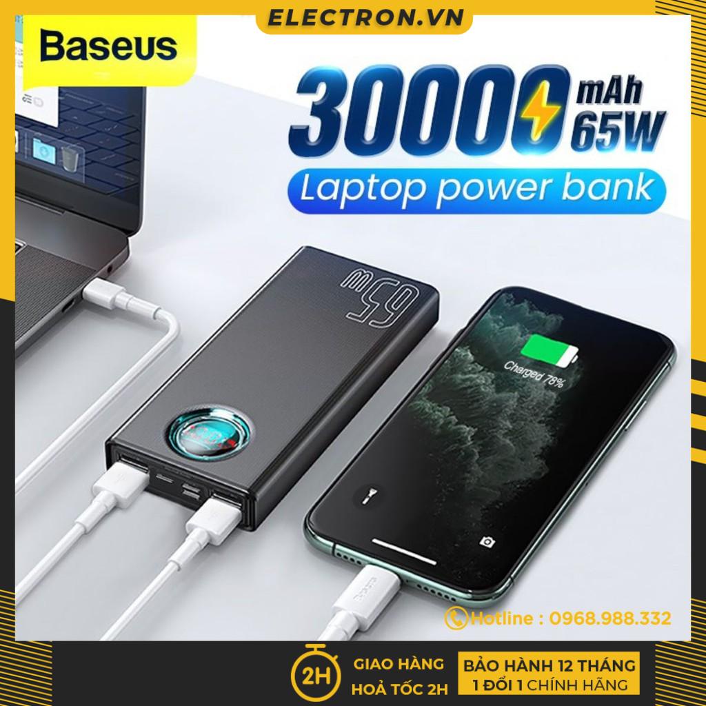 Pin sạc dự phòng đa dụng công suất cao Baseus Amblight Digital Display Quick Charge Power Bank - 65W