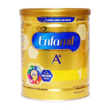 Sữa bột dinh dưỡng ENFA MIL A+1 400G DHA+MFGM PRO