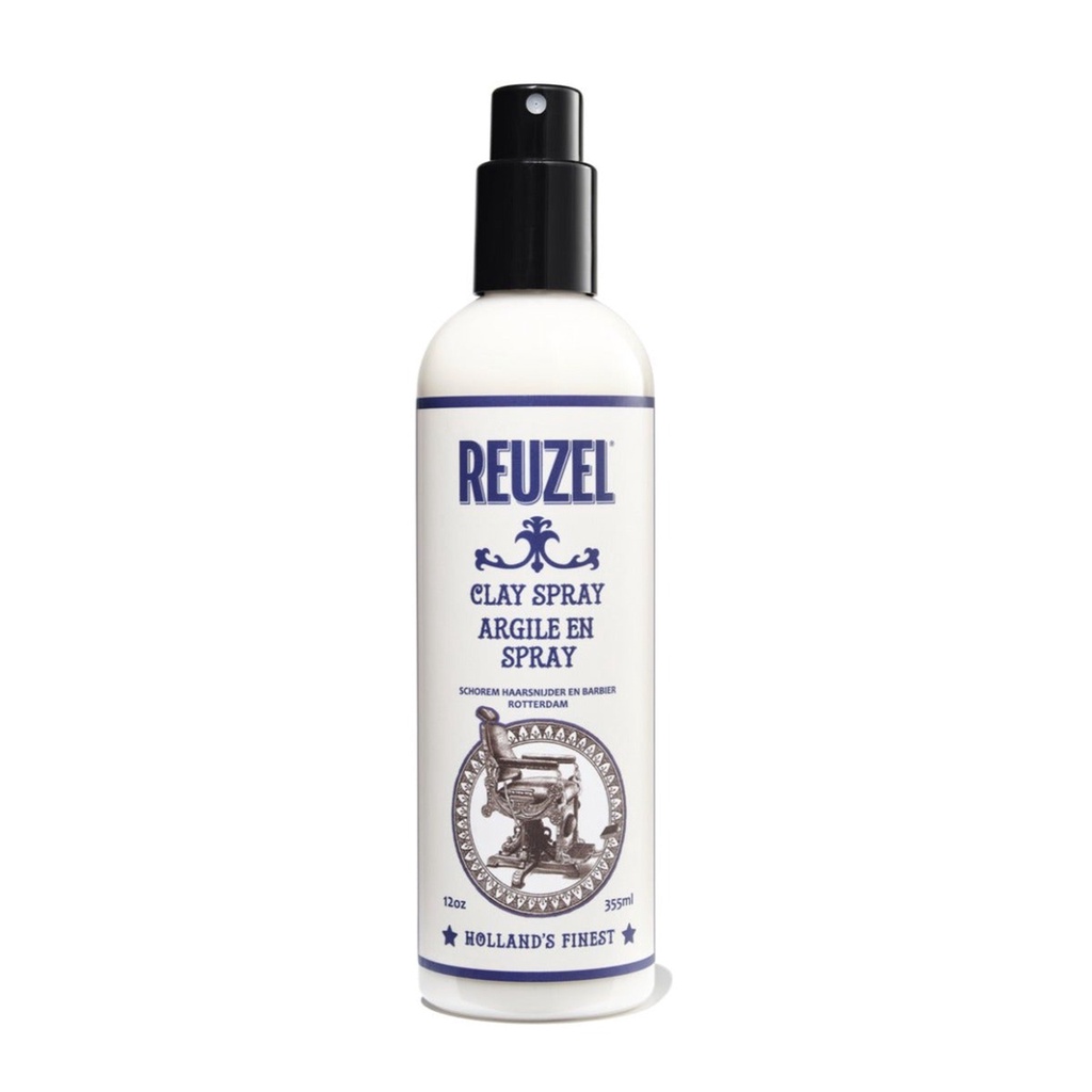 Chai xịt tạo phồng tóc Reuzel Spray Clay Prestyling 355ml