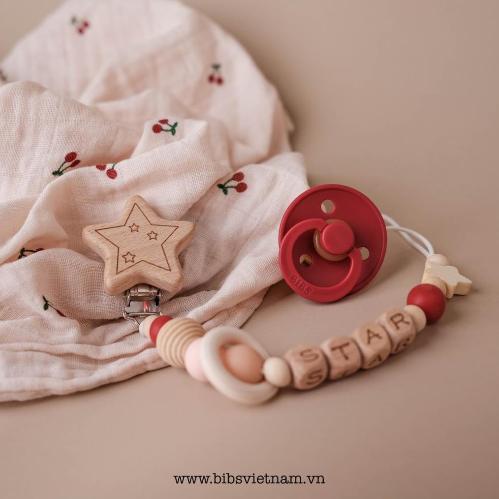 &lt;TẶNG NĂP ĐẬY / HỘP&gt; Ty ngậm BIBS Colour chính hãng Đan Mạch