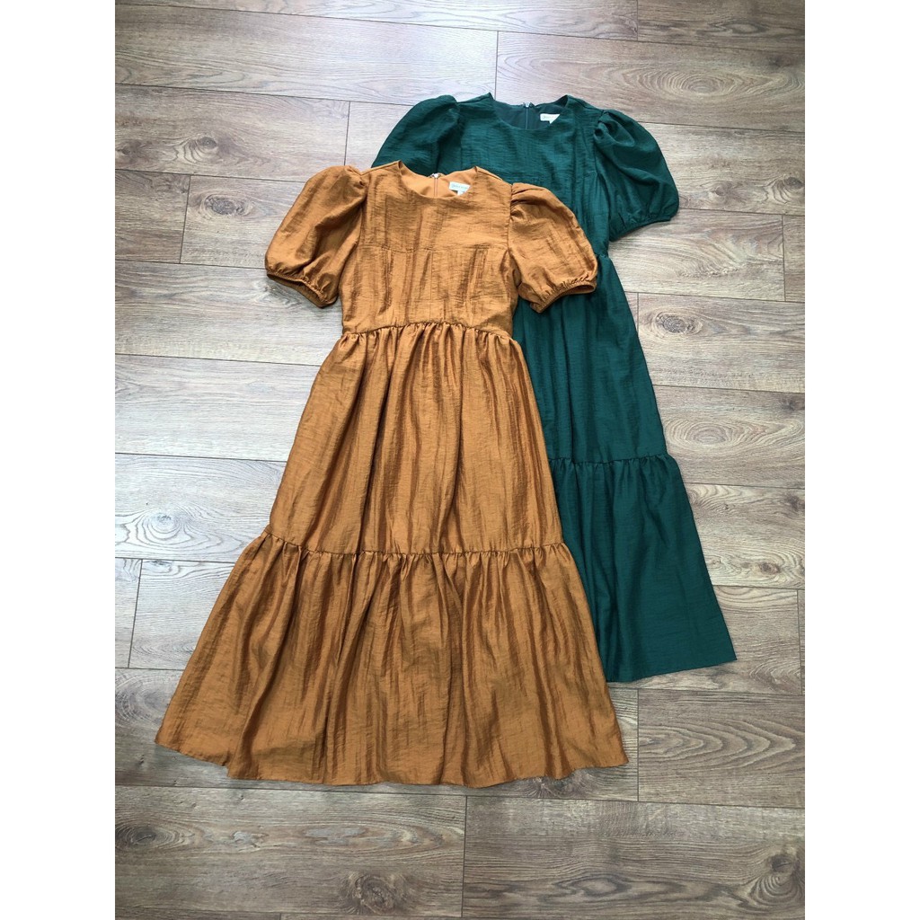 Đầm W@rehouse đũi tơ tầng | BigBuy360 - bigbuy360.vn