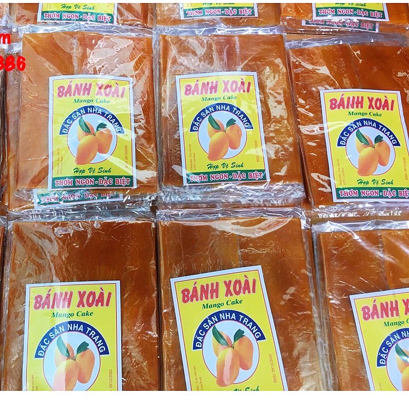 [ HCM ] Bánh xoài Nha Trang | 200G Bánh Xoài dẻo