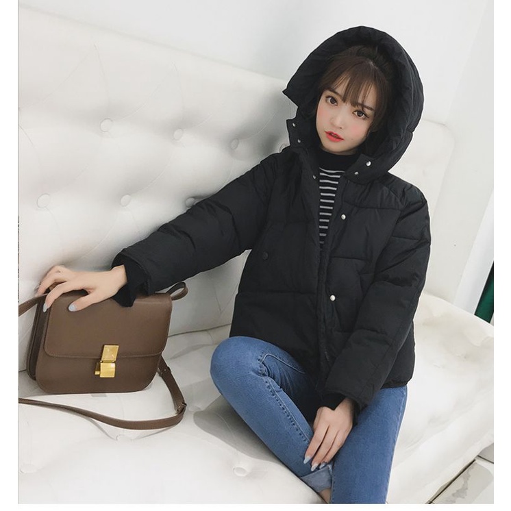 Áo khoác phao túi chéo Ulzzang siêu ấm, siêu nhẹ | BigBuy360 - bigbuy360.vn