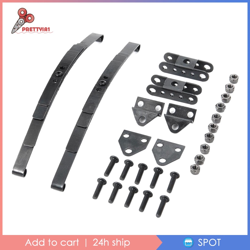 Bộ Phụ Kiện Giảm Xóc Bằng Thép Prettyia1 Cho Xe Điều Khiển D90 1 / 10