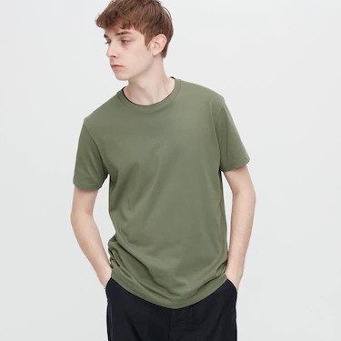 Áo thun nam cổ tròn ngắn tay