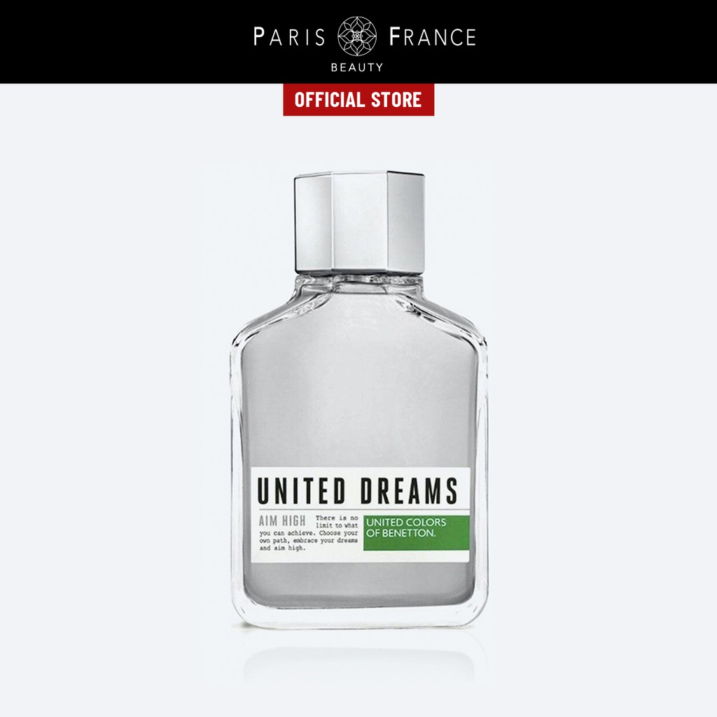 Paris France Beauty - Nước Hoa Nam United Color Of Benetton United Dreams Aim High 100ml