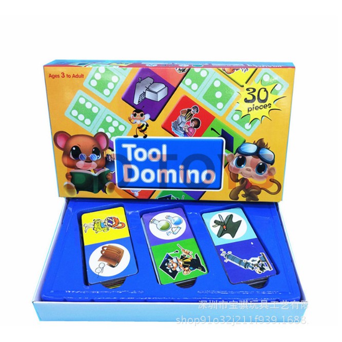 Đồ chơi giáo dục cho trẻ em Công cụ Domino