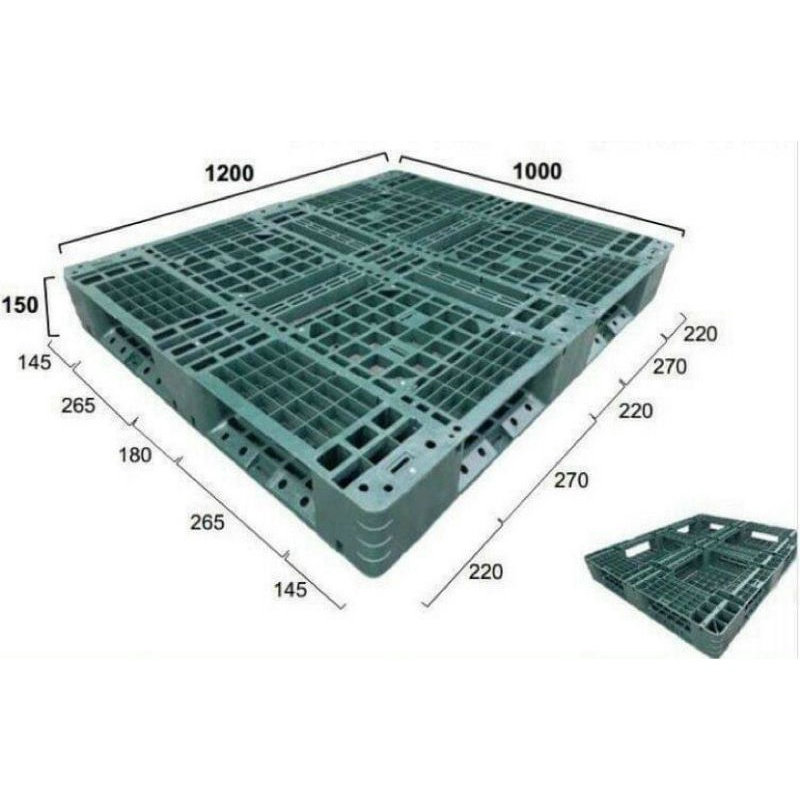 pallet  chuyên đóng xuất khẩu hàng(1200×1000×150 mm