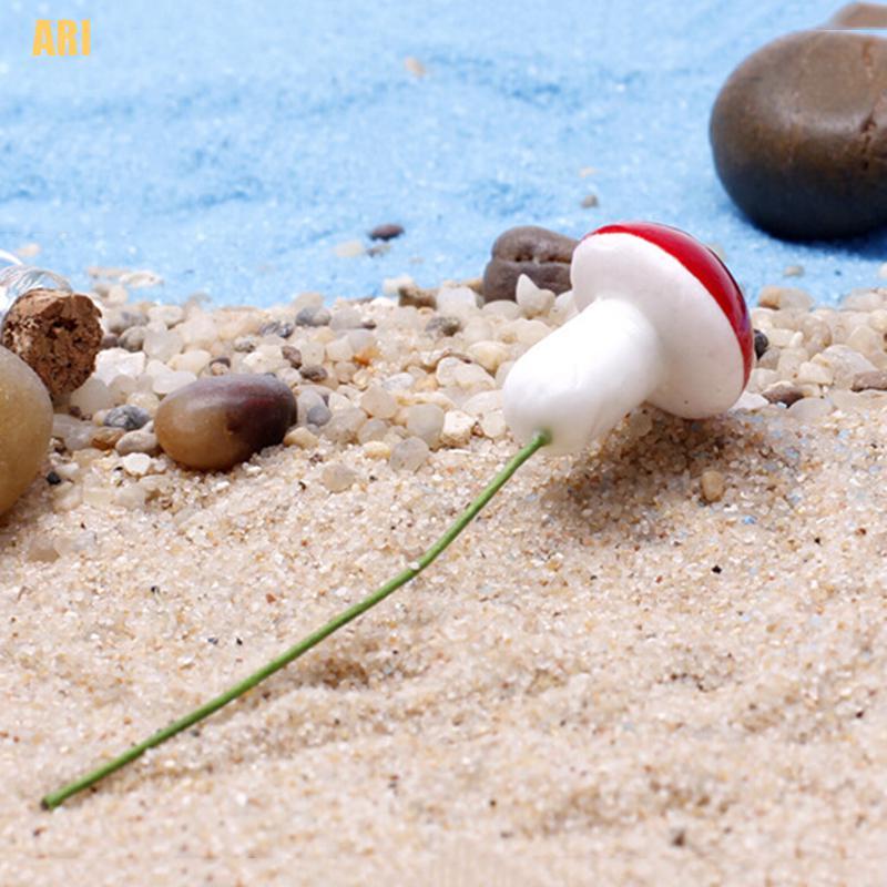 Set 10 Cây Nấm Mini Trang Trí Tiểu Cảnh