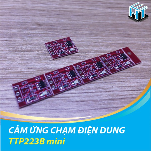 Cảm Ứng Chạm Điện Dung TTP223 Mini - Module Cảm Ứng Touch TTP223