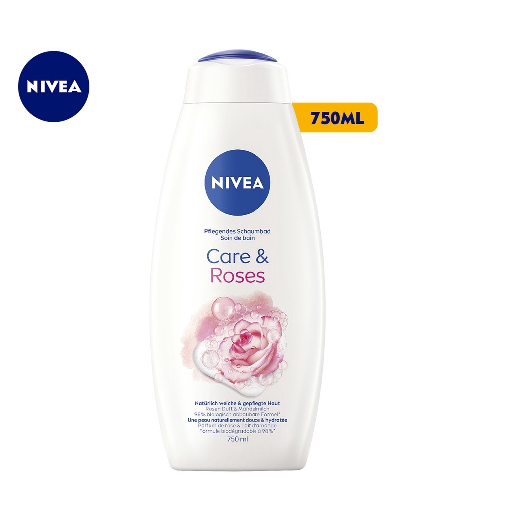 Sữa tắm dưỡng da hương hoa NIVEA 750ml