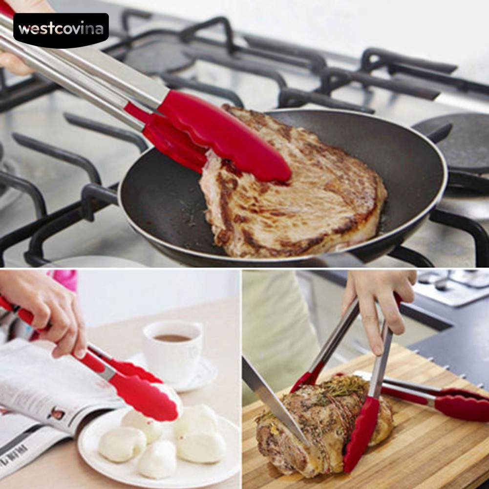 Kẹp Inox Gắp Thức Ăn Tiện Dụng