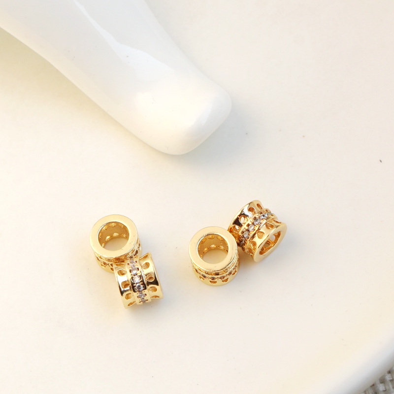 Bộ Hạt Đính Đá Zircon Hình Vuông 14K Nhiều Màu Sắc Làm Đồ Thủ Công diy