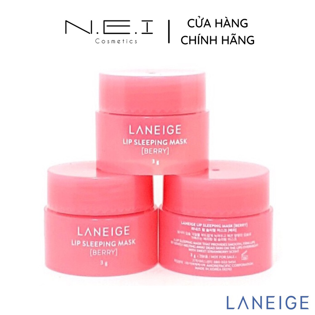 Mặt nạ ngủ cho môi Laneige Lip Sleeping Mask Berry 3g - Miniature