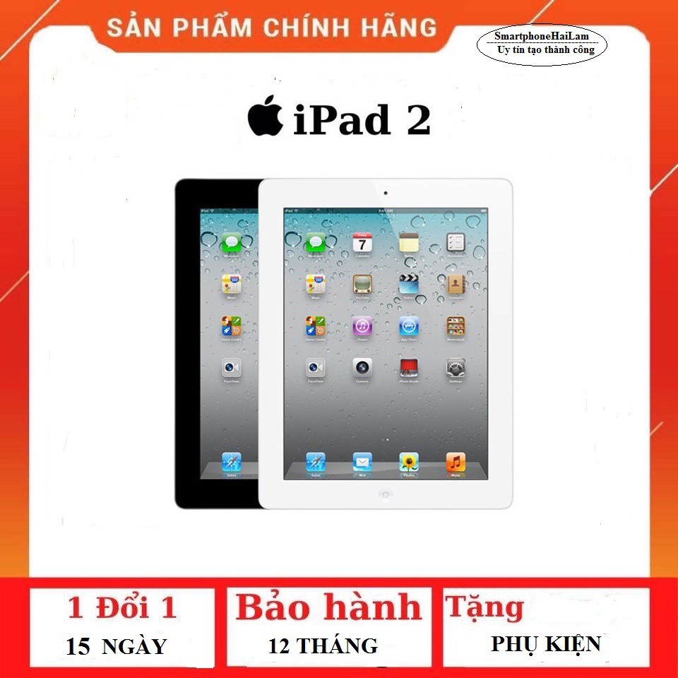 cam kết chính hãng - máy tính bảng ipad 2 wifi