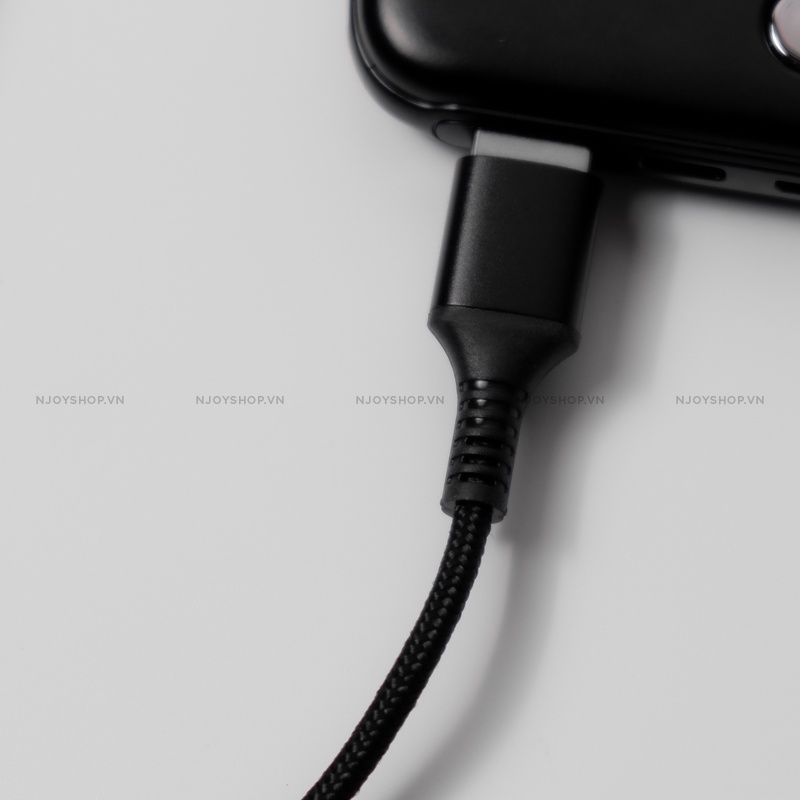 Cáp Sạc Nhanh Tự Ngắt Có Đèn Led Báo Sạc Độ Dài 1m Cho Điện Thoại IP7/8/X/Xs/Xsmax Hoco U79 Njoyshop
