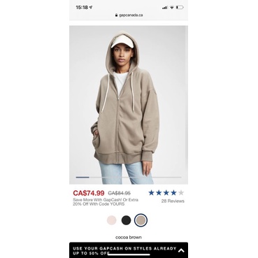 Áo khoác nỉ thu đông Gap vnxk xuất dư | BigBuy360 - bigbuy360.vn