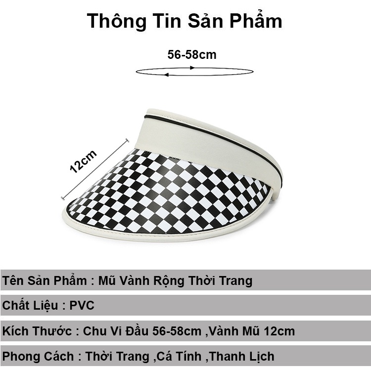 Mũ rộng vành đi biển thời trang HALA nón nữ nửa đầu chống nắng chống tia AV cá tính trẻ trung