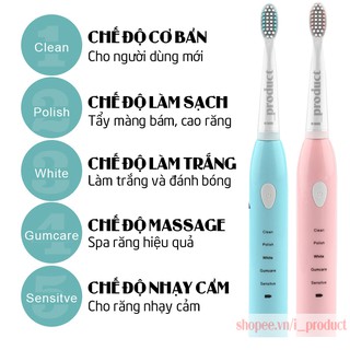Bàn chải đánh răng thông minh Sonic