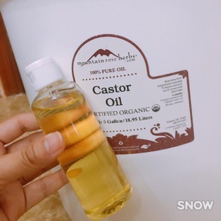 Chuốt mi mascara thầu dầu - castor oil