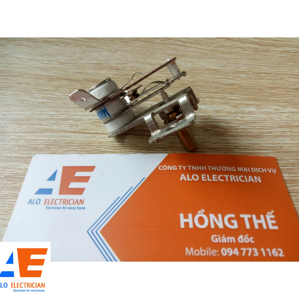 Rơ le nhiệt lò nướng Sanaky loại núm vặn vuông