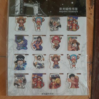 Bookmark Nam Châm Hình One Piece (Có nhiều option lựa chọn)