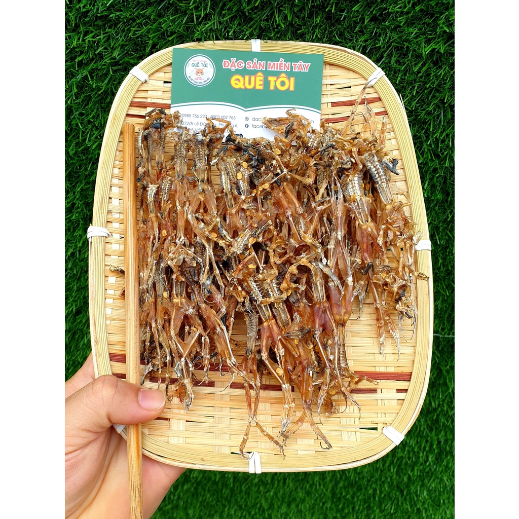 Khô nhái cơm loại 1 (800-1000 con/1kg) - Vũ nữ chân dài - Khô nhái đồng An Giang - Ship toàn quốc