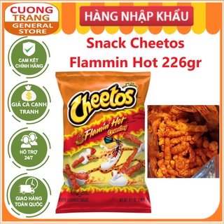 Bánh snack fritolay's cheetos puffs flamin hot 226.8g