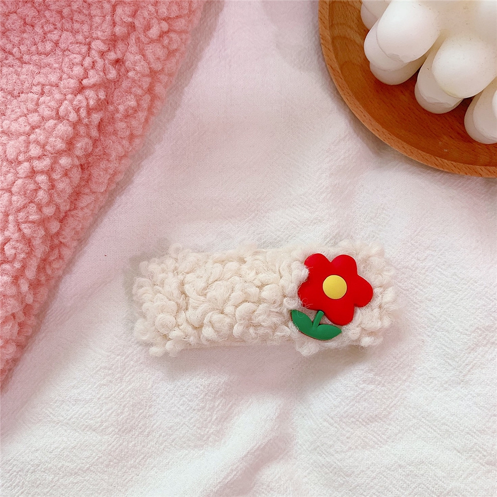 Kẹp Tóc Hình Hoa Nhiều Màu Sắc Phong Cách Hàn Quốc