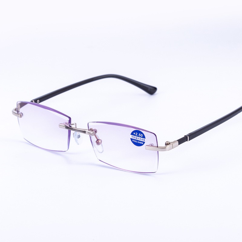 Kính lão đọc sách không khung siêu độc đáo chống ánh sáng xanh, TR90 mã T1918